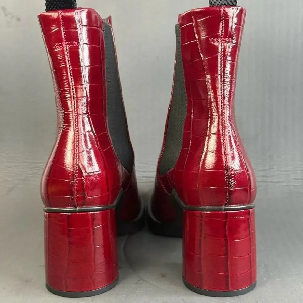 ECCO Sculpted LX 55 Brick boot shoes women’s size 8-8.5